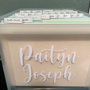 Milestone Tote Labels, Baby Shower Gift, Label Stickers