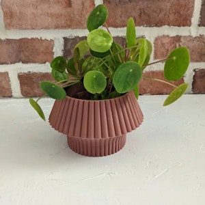 TWO and THREE Inch PAGODA Planter , Boho Decor, Mid Century Modern Planter, gift, cute kawaii style