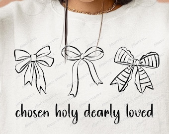 Coquette Bow PNG, Christian Valentine Shirt Design (Digital Download)