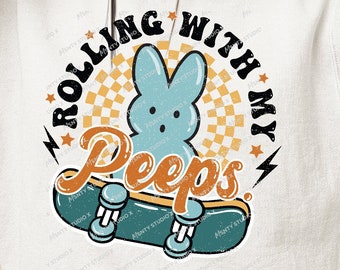 Easter PNG , Skateboard Bunny PNG Sublimation design, Boy Easter png ,Boy Bunny Shirt Design ,Digital PNG file Download
