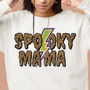 Spooky Mama PNG,Halloween sublimation ,Halloween png,Witchy png,Halloween png, Spooky designs, Mama png Fall, Autumn PNG