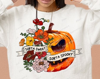 Fiore Zucca Halloween PNG: Disegno Scheletro Spettrale (Download Digitale)
