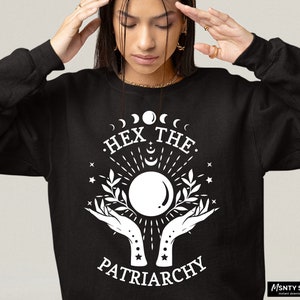 Hex the Patriarchy SVG, Witchy Svg, Patriarchy SVG,Halloween Svg, Halloween Shirt Svg, Gothic Svg, Fall Svg, Witch SVG,  Digital Cut files