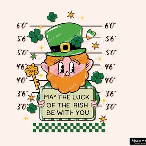 St Patrick&#39;s Day Png, St Patrick&#39;s Sublimation Png, Retro Leprechaun, Funny St Patrick&#39;s Png ,Leprechaun Sublimation Digital Download, Png