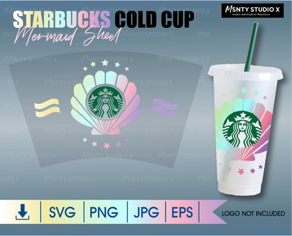 Free Free 97 Mermaid Starbucks Cup Svg SVG PNG EPS DXF File