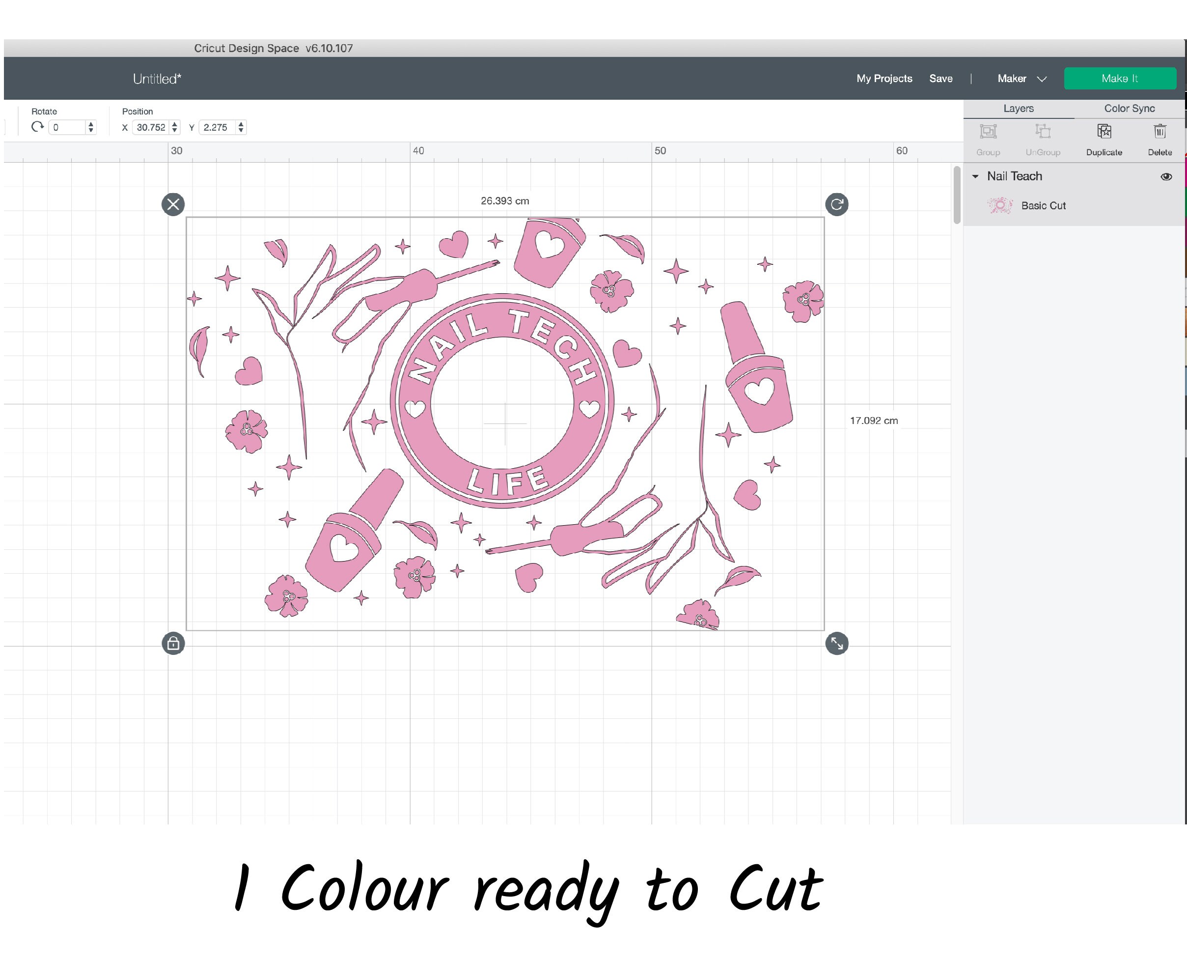 Full Wrap Nail Tech Life Svg Starbucks Cup Svgnail Starbucks Etsy