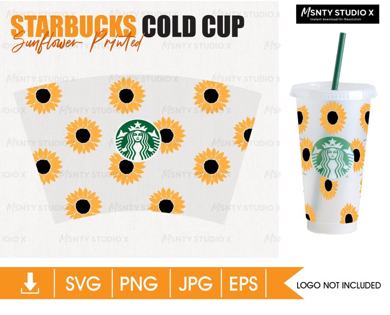 Free Free 151 Cricut Sunflower Starbucks Cup Svg SVG PNG EPS DXF File