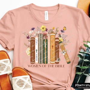 Women of the Bible Sublimation Design: Floral Christian PNG (instant ...