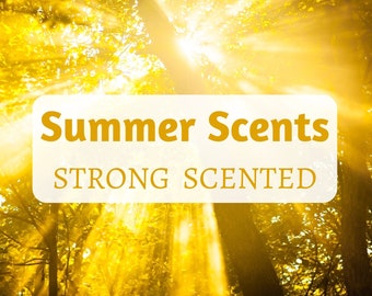 SUMMER SCENTS | Wax Melts | Strong Scented | Choose Your Scent | Snap bars | 100% Natural Soy Wax | Gifts | Wax Tarts | Home Fragrance