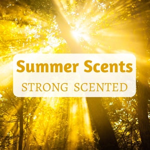 SUMMER SCENTS | Wax Melts | Strong Scented | Choose Your Scent | Snap bars | 100% Natural Soy Wax | Gifts | Wax Tarts | Home Fragrance