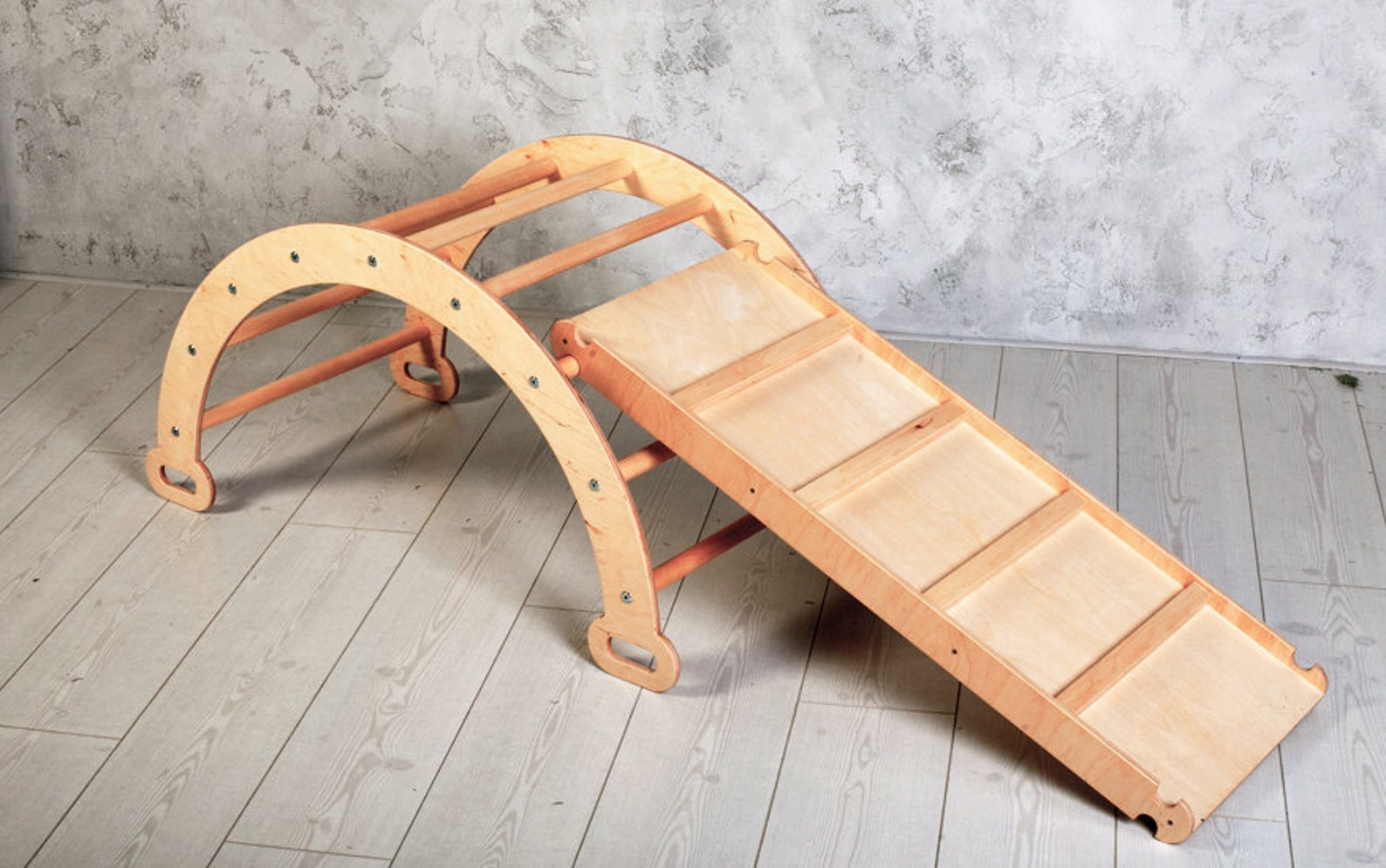 Climbing arch Wooden arch for toddler Kletterbogen Climbing Etsy