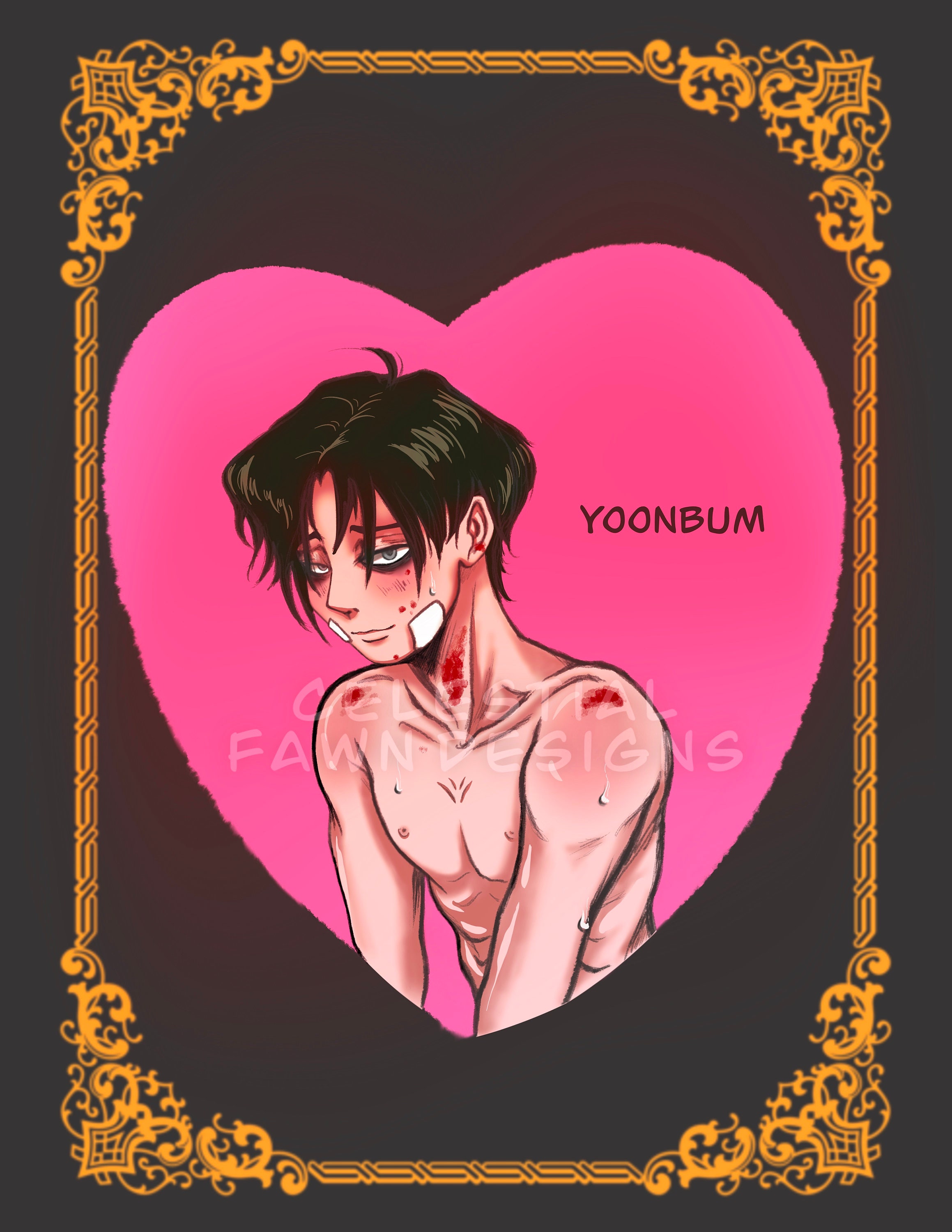 Killing Stalking Yoon Bum & Sangwoo Sticky Ceii Accessory 