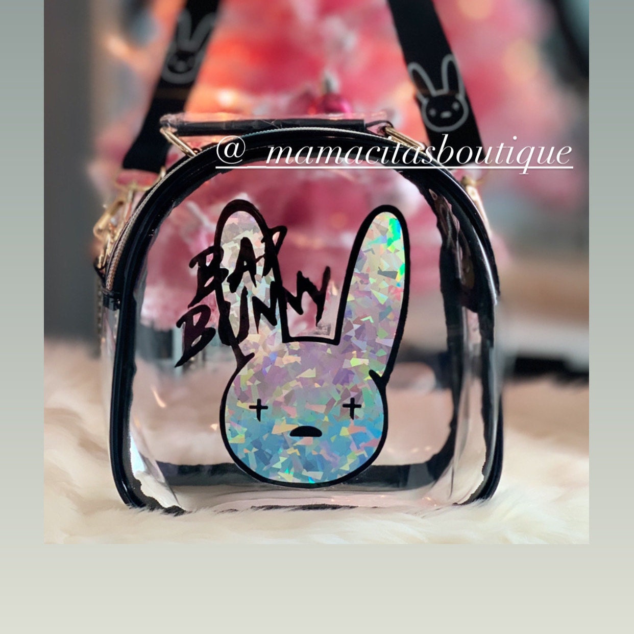 Bad Bunny Bad Bunny Tote Clear Bag Bad Bunny Merch Bad | Etsy