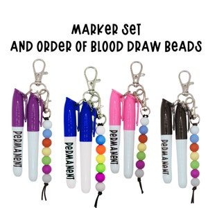 Verpleegkundige markeringsset, cadeauset verpleegkundige Praktisch gereedschap Accessoires Bloedordeafnamekralen Badgehaspel RN Afstudeercadeau student