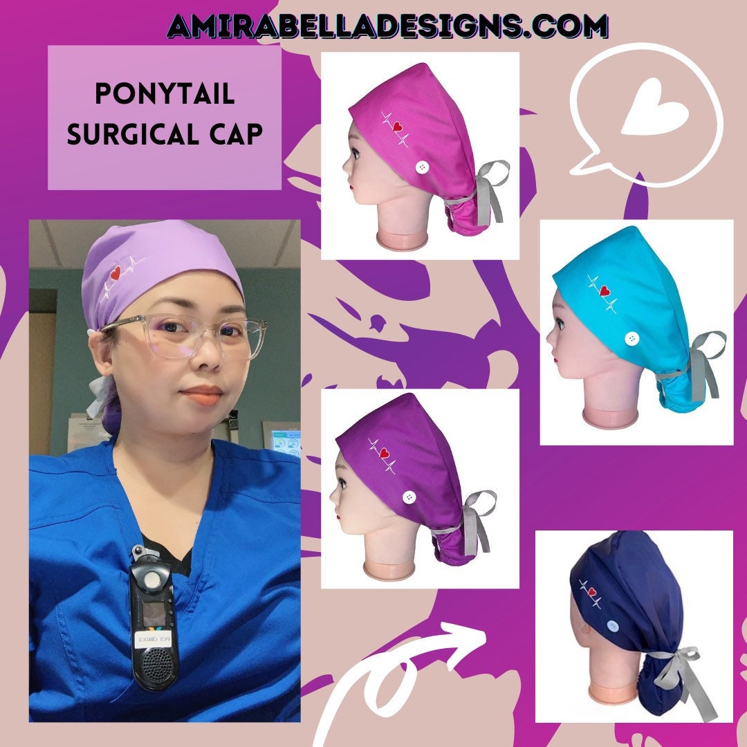 Nurse Cap Nurse Surgical Cap Healthcare Cap Etsy UK