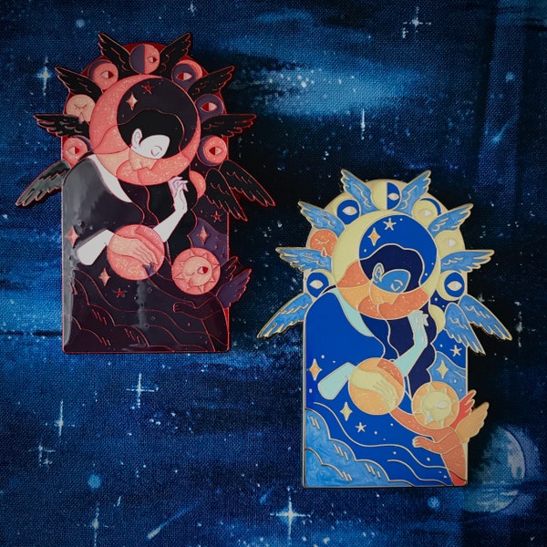 Mother Moon Pins