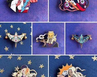 Mononoke Pins - shop closes Oct 5