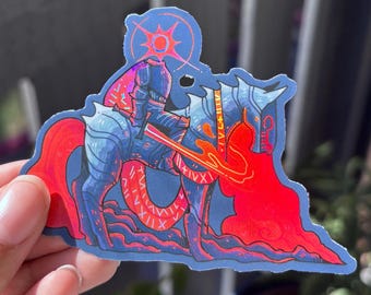 Wormwood Holographic Sticker