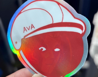 Ava Holographic Sticker