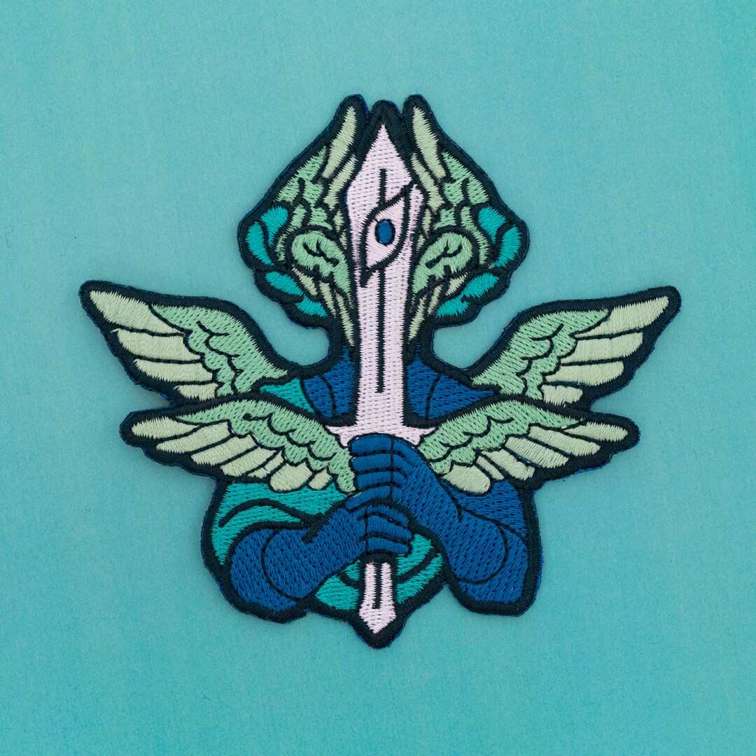 Achillean Archangel Patch Sjmade Holiday Fair Etsy