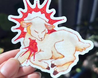 Slaim Lamb Sticker
