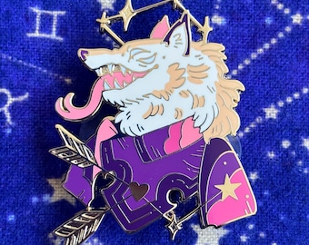 Wolf Knight Pin