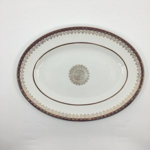 Vintage Aynsley Platter with 22k gold trim