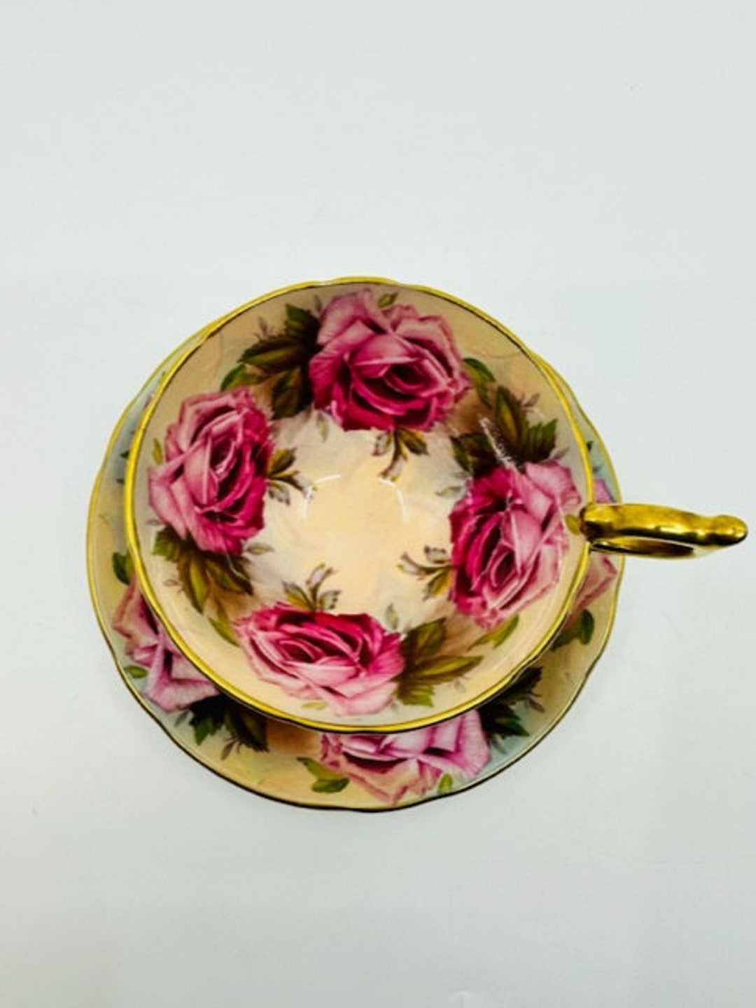 Aynsley hot sale cabbage rose