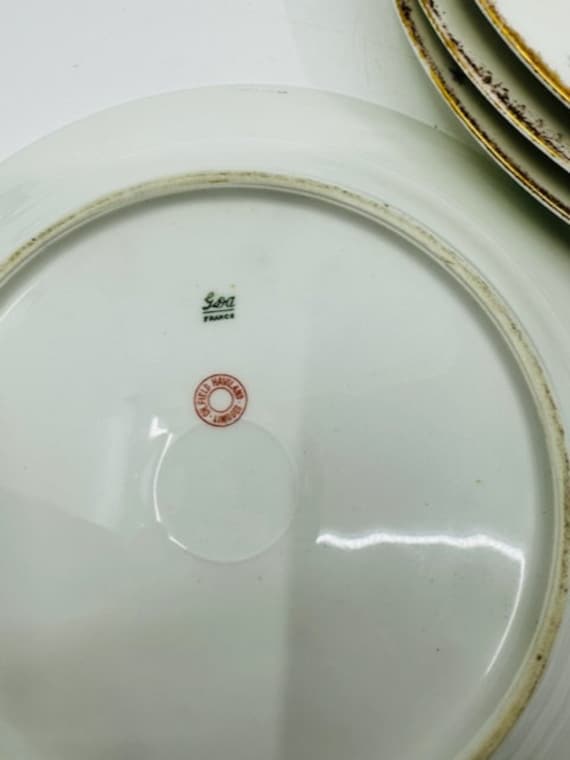 GDA France CH Field Haviland Limoges Set of Four Dinner Plates - Etsy