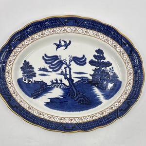 Booths Real Old Willow 12x9.5 inch Platter