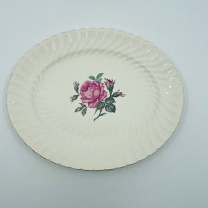 Burleigh Ware Pink Rose Serving Platter