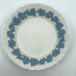 Wedgwood of Etruria and Barlaston Embossed Queen’s Ware Set of Two Fruit Bowls