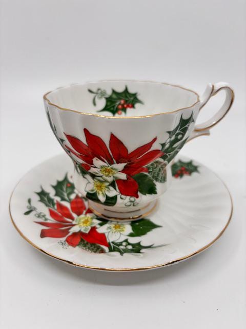 【英国ビンテージ】クイーンアン★Noel★クリスマスC/S Queen Anne Noel - Etsy