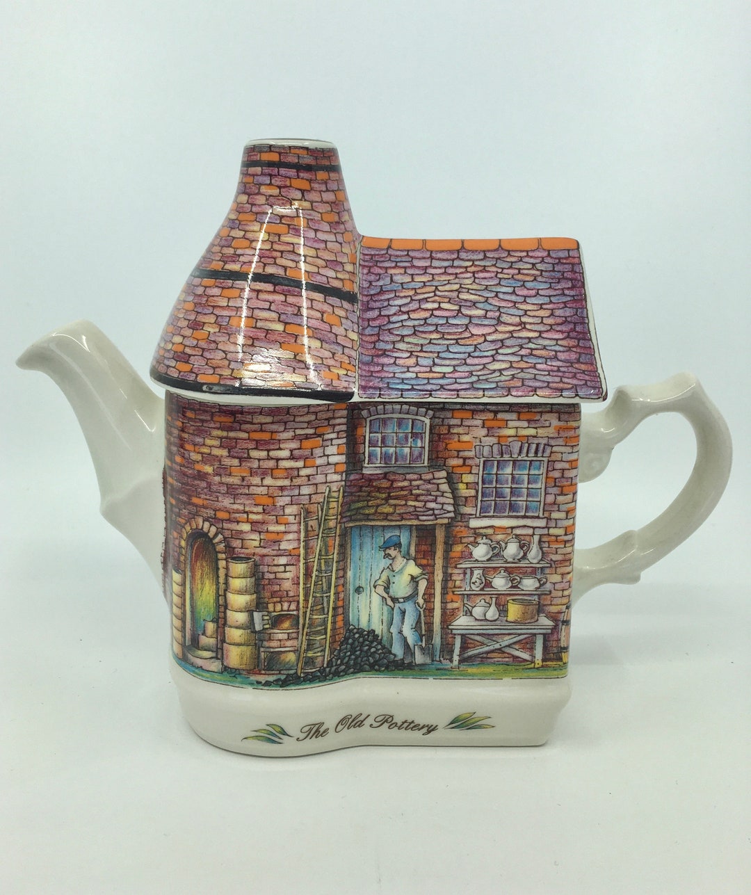 Sadler the Old Pottery Teapot Etsy