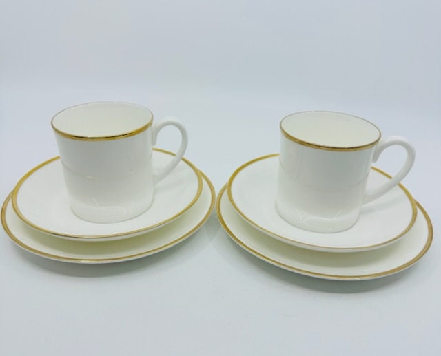 ウェッジウッド スージー クーパー デザイン サターン トリオ 2 個