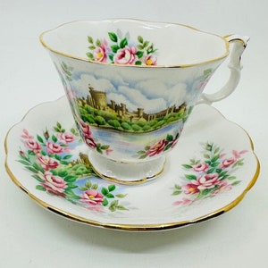 Royal Albert Ancestral Series “England’s Glory” Teacup and Saucer