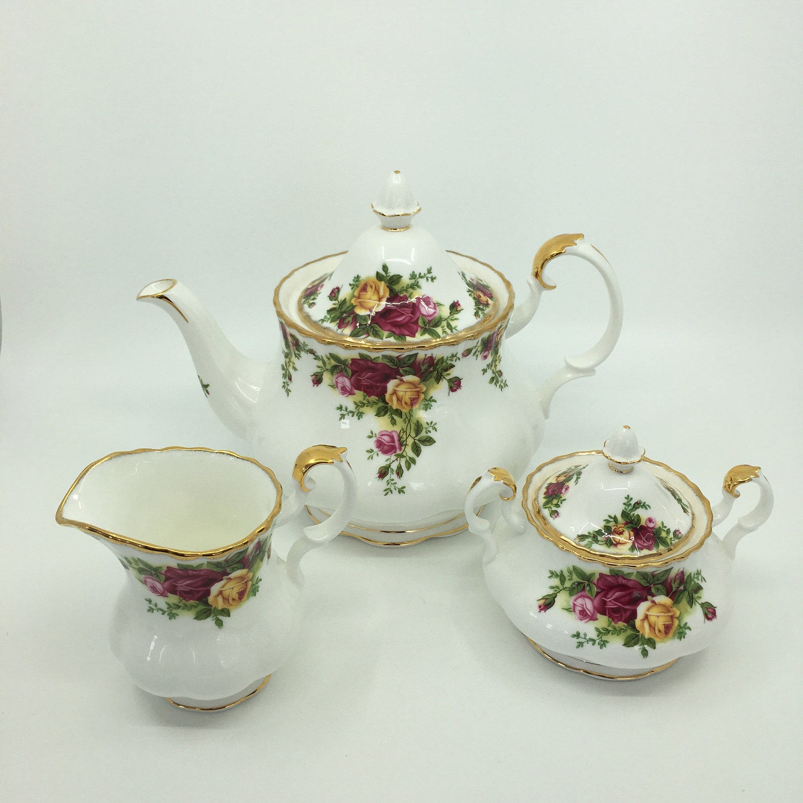 Royal Albert Old Country Roses Tea Set Etsy
