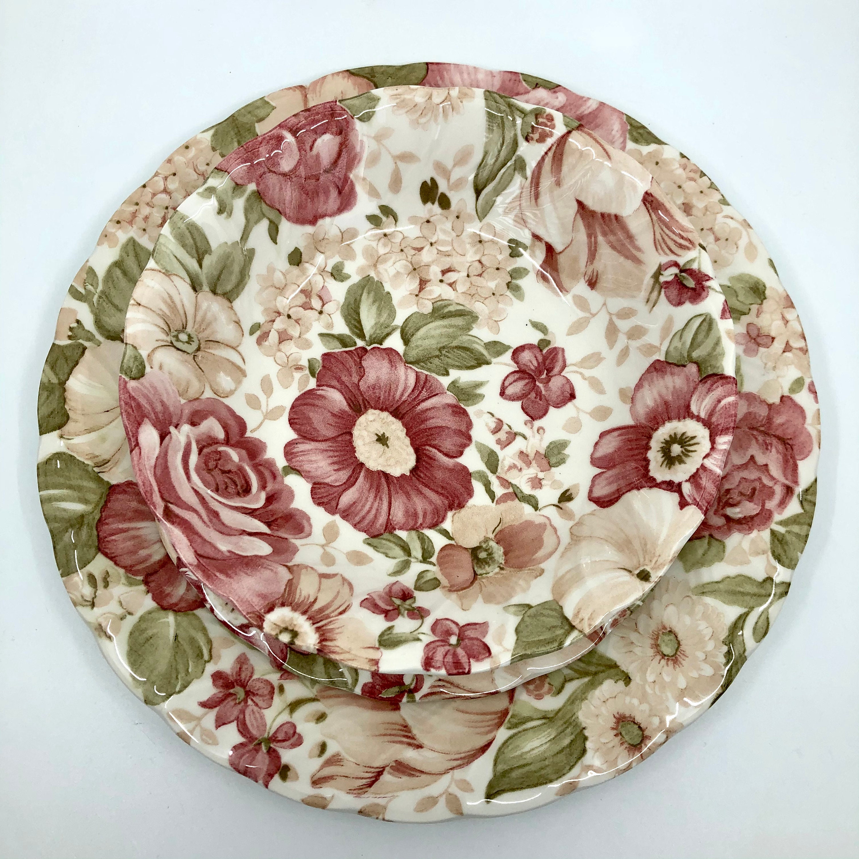 Nikko Tableware Three Piece Table Setting Etsy