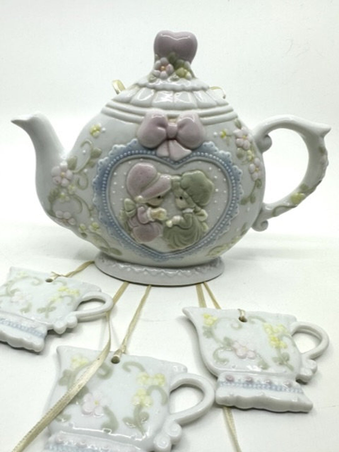 Precious Moments Teapot Wind Chime - Etsy