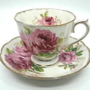 Royal Albert American Beauty Teacup and Saucer