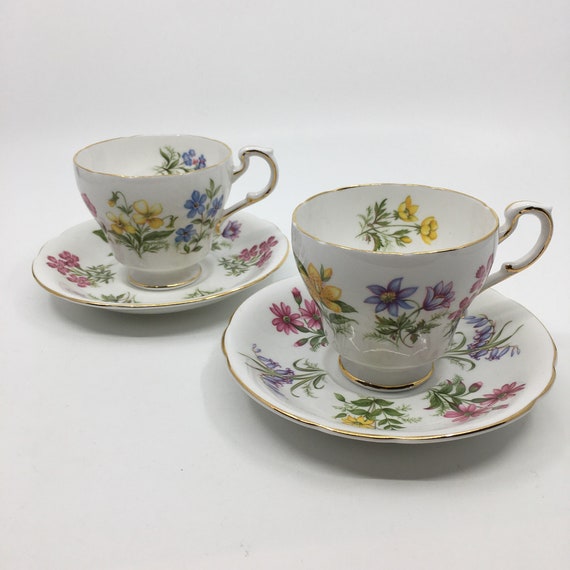 Set of 2 Paragon English Flowers - Etsy 日本