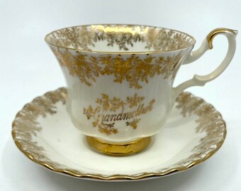 Royal Albert Großmutter Teetasse mit Untertasse