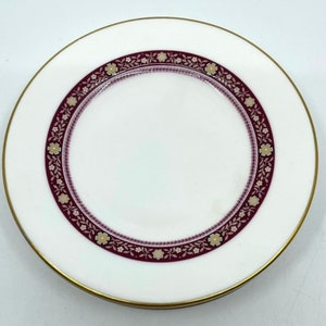 Royal Doulton Minuet Set of Four Bread and Butter Plates