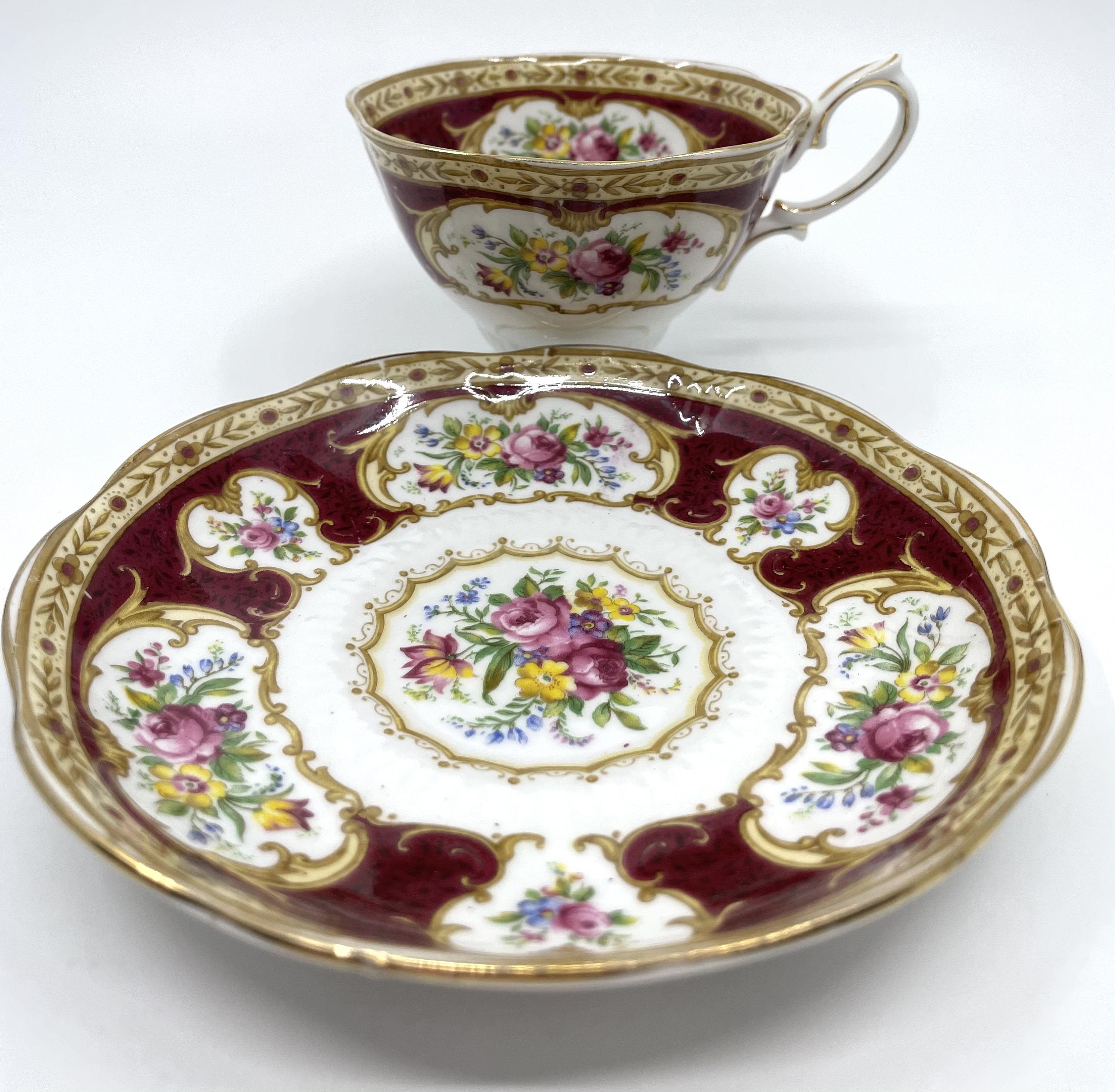 ロイヤルアルバート レディーハミルトン 1940年代 ティーカップ