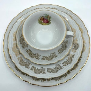 Monopoli Porcelana D&#39;Italia Fragonard Vierteiler