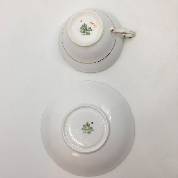 Stanley Fine Bone China - Mint Green and Gold - Etsy