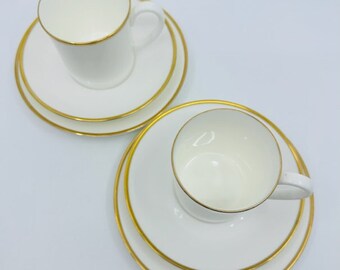 ウェッジウッド スージー クーパー デザイン サターン トリオ 2 個