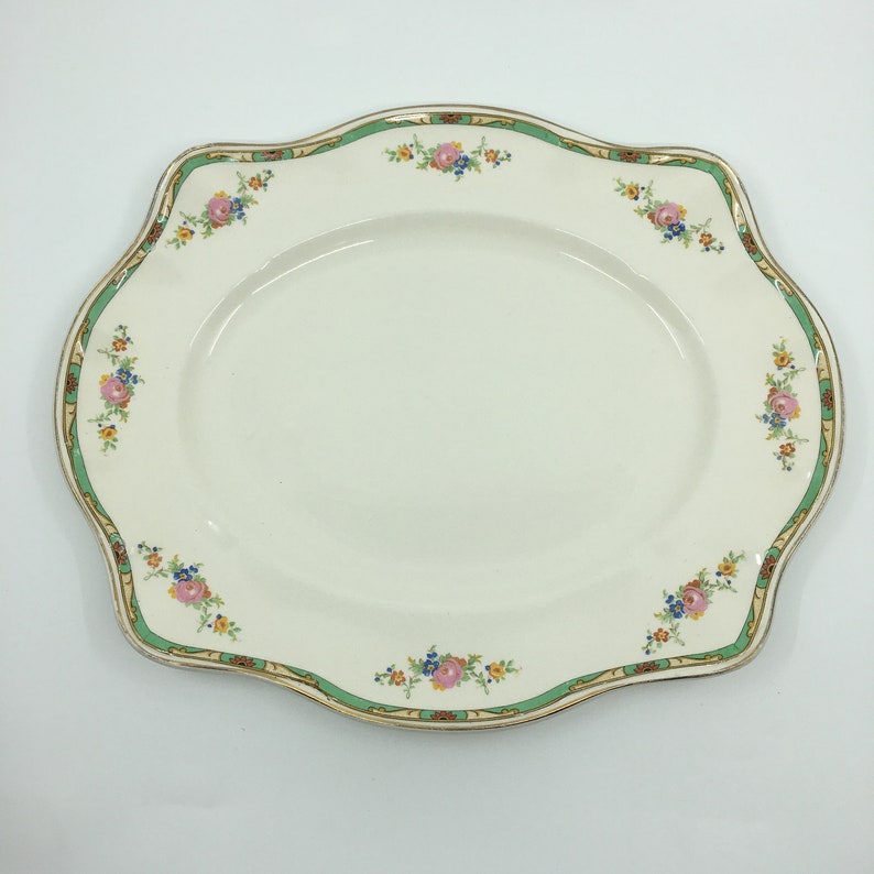 Pareek Johnson Brothers Serving Platter 1920s Etsy