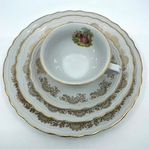 Monopoli Porcelana D&#39;Italia Fragonard Vierteiler
