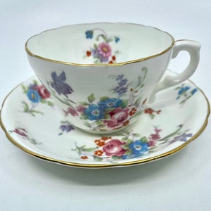 Hammersley floral Teacup
